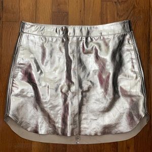 KARINA GRIMALDI leather skirt